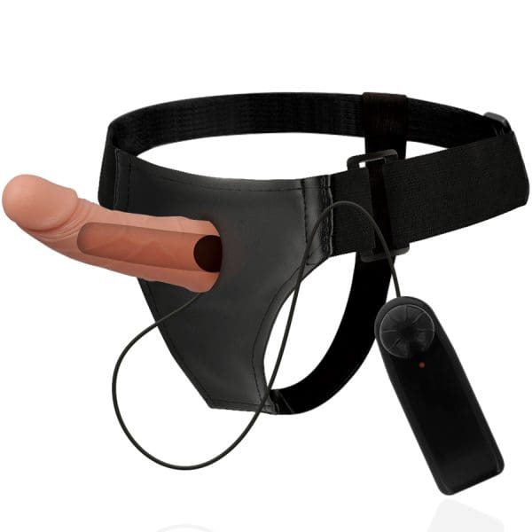 HARNESS ATTRACTION - RNES HOLLOW FRAMES WITH VIBRATOR 15 X 5 CM 3